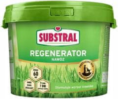 Substral Viaczložkové trávnikové hnojivo regenerátor 5 kg s dlhodobým účinkom