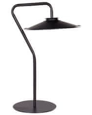 Beliani Kovová stolná LED lampa čierna GALETTI