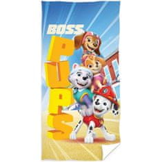 Carbotex Plážová osuška Paw Patrol - Boss Pups