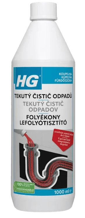 HG Systems HG 139 - Tekutý čistič odpadov 1 l 139