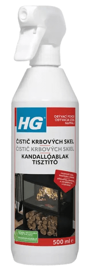 HG Systems HG 431 - Čistič sklenených dvierok krbov a pecí 0,5 l 431