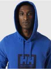 Helly Hansen Modrá pánska mikina s kapucňou HELLY HANSEN HH Box Hoodie Helly S