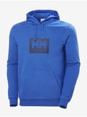 Helly Hansen Modrá pánska mikina s kapucňou HELLY HANSEN HH Box Hoodie Helly S