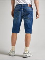 Pepe Jeans Modré pánske džínsové kraťasy Pepe Jeans XS-S