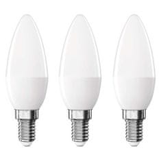 EMOS LED žiarovka Classic sviečka / E14 / 4,2 W (40 W) / 470 lm / Neutrálna biela