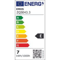 EMOS LED žiarovka Classic A60 / E27 / 7 W (60 W) / 806 lm / Neutrálna biela