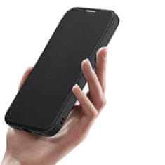 Dux Ducis Skin X Pro MagSafe knižkové puzdro na iPhone 15, čierne