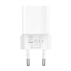 MG WWCEAC GaN sieťová nabíjačka USB / USB-C 33W, biela