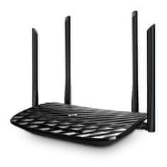 TP-LINK Archer C6 AC1200 Bezdrôtový dvojpásmový gigabitový router čierny KOM0695