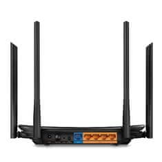 TP-LINK Archer C6 AC1200 Bezdrôtový dvojpásmový gigabitový router čierny KOM0695