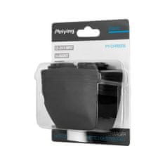 Peiying Nabíjačka do auta 2xUSB 3100 mA + zásuvka zapaľovača čierna PY-CHR0005