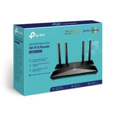 TP-LINK Wi-Fi 6 dvoupásmový router Archer AX1500 černý KOM1109