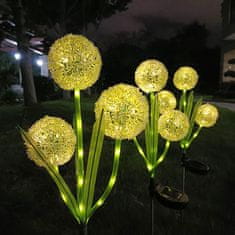 Forever Lampa solárna cesnakový kvet SUNARI FOREVER FLS-95