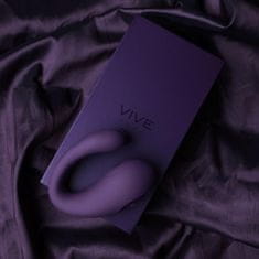 VIVE Vive Yoko Triple Action Vibrátor Dual fialový vibrátor na klitoris a G-bod