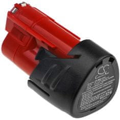 CameronSino Batéria pre Milwaukee M12 REDLITHIUM XC 4.0 (ekv. M12 B3 XC, M12 B4 XC), 12 V, 2 Ah, Li-Ion