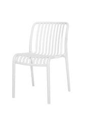 VerDesign GARDEN záhradná stolička, biela