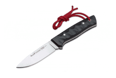 Muela KODIAK-10SV.M lovecký nôž 10 cm, čierna, Micarta, kožené puzdro