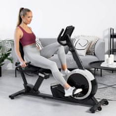 Hs Hop-Sport Recumbent HS-060L Pulse strieborný