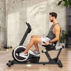 Hs Hop-Sport Recumbent HS-060L Pulse strieborný