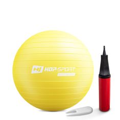 Hs Hop-Sport Gymnastická lopta s pumpou 45cm - žltá
