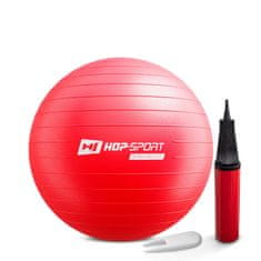 Hs Hop-Sport Gymnastická lopta s pumpou 55cm - červená