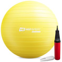 Hs Hop-Sport Gymnastická lopta s pumpou 70cm - žltá