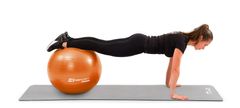 Hs Hop-Sport Gymnastická lopta s pumpou 65cm - oranžová