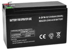 GEKO Náhradná batéria pre akumulátorový postrekovač, rozmer 15x10x6,5 cm, 8Ah