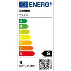 Solight Solight LED mini panel CCT, podhľadový, 6W, 450L, 3000K, 4000K, 6000K, štvorcový WD147