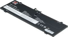 T6 power Batéria pre notebook Lenovo L19C4PDC, Li-Poly, 15,36 V, 4623 mAh (71 Wh), čierna