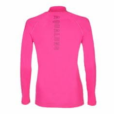 AQUALUNG Dámske lycrové tričko RASHGUARD SLIM FIT ružová dl. rukáv ružová 2XL - 46