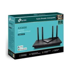 TP-LINK AX3000 TL-ARCHER AX55 Router Gigabit WiFi 6, čierny KOM1108