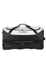 Travelite Basics Wheeled Duffle exp. Black/white