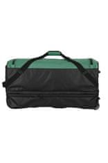 Travelite Basics Wheeled Duffle exp. Black/green