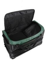 Travelite Basics Wheeled Duffle exp. Black/green