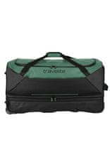 Travelite Basics Wheeled Duffle exp. Black/green