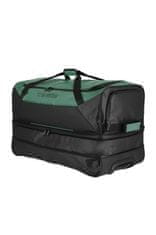 Travelite Basics Wheeled Duffle exp. Black/green