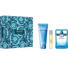 Versace Eau Fraiche Man - EDT 100 ml + sprchový gel 150 ml + EDT 10 ml