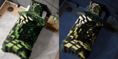 Detexpol Detské svietiace obliečky Minecraft 3D 140x200 cm