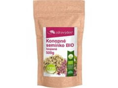 Zdravý den Konopné semienko BIO lúpané 500g