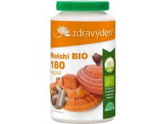 Zdravý den Reishi BIO 180 kapsúl