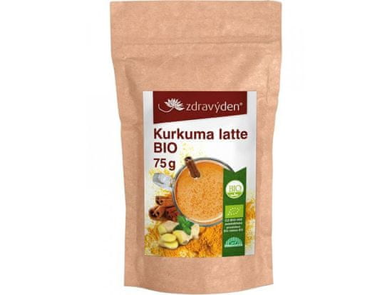 Zdravý den Kurkuma latte BIO 75g