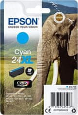 Epson Epson inkoustová náplň/ T2432/ Singlepack 24XL Claria Photo HD Ink/ azurová