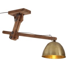 Petromila vidaXL Závesná lampa 25 W starožitná mosadzná 105x30x65-108cm E27