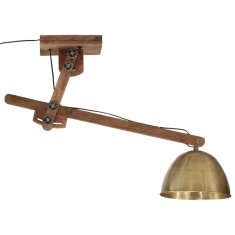 Petromila vidaXL Závesná lampa 25 W starožitná mosadzná 105x30x65-108cm E27