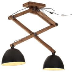 Petromila vidaXL Závesná lampa 25 W čierna 29x18x85 cm E27