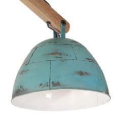 Petromila vidaXL Stropná lampa 25 W šmuhovaná modrá 29x18x85 cm E27