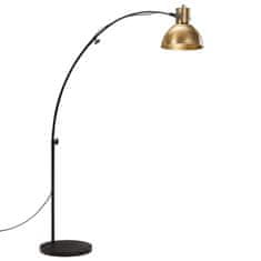 Petromila vidaXL Podlahová lampa 25 W starožitná mosadzná 150 cm E27