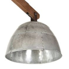 Petromila vidaXL Závesná lampa 25 W starožitná strieborná 29x18x85 cm E27