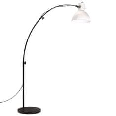 Petromila vidaXL Podlahová lampa 25 W biela 150 cm E27